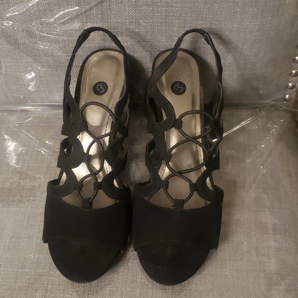 open shoes with heels